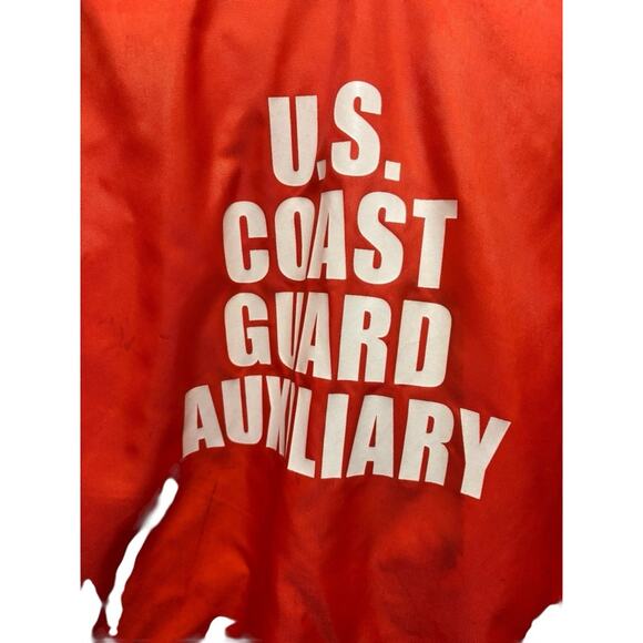 Mustang Survival Flotation Jacket Coast Guard Coat Orange MJ6214 Men's XL - Picture 5 of 14